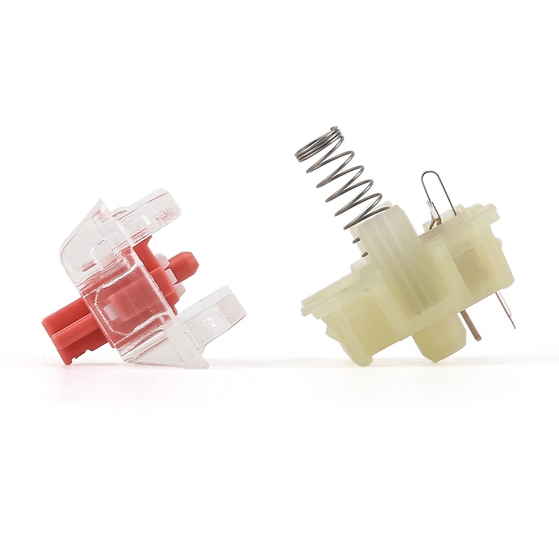 【happy one】Cherry MX Mechanical Keyboard Switch silent pink mute red shaft SMD 3 pin switch. 