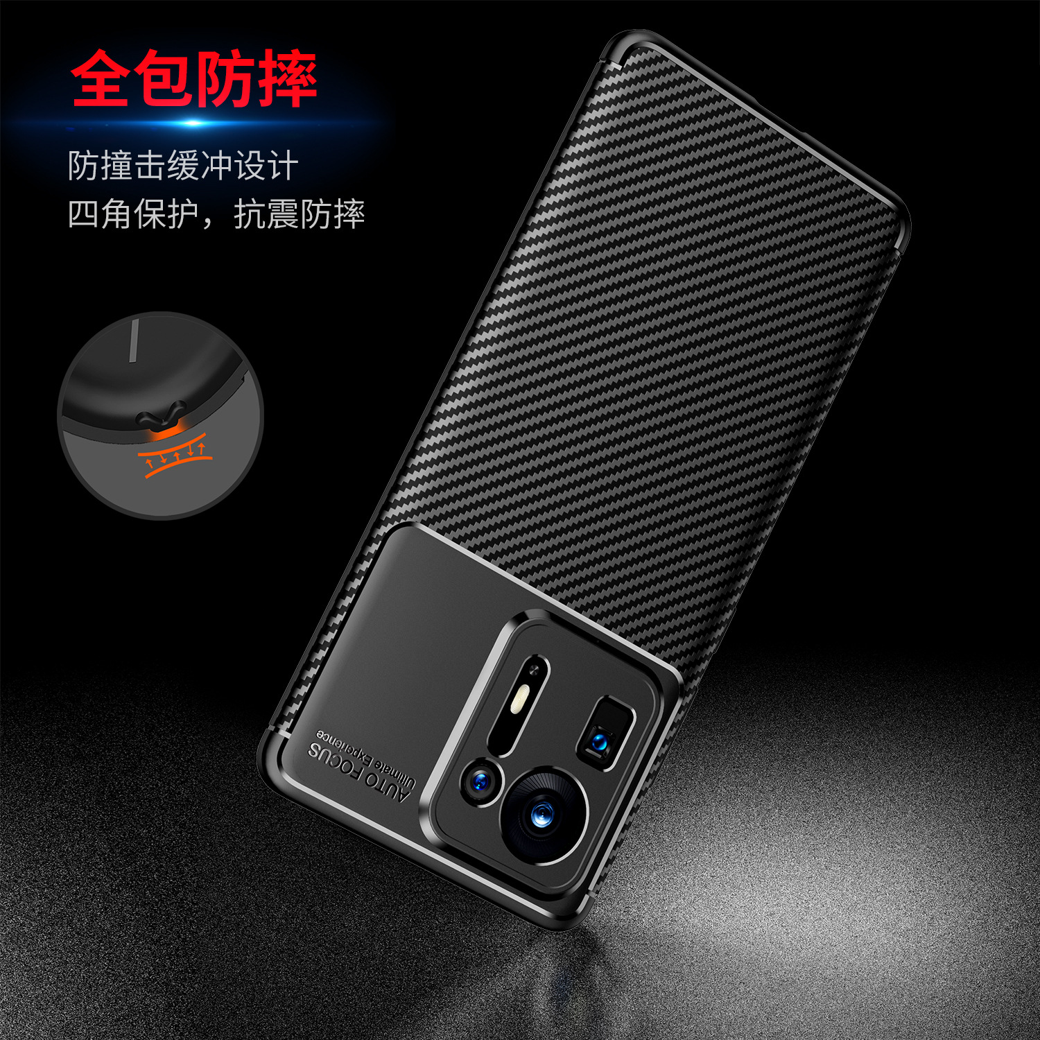 【Sarcasmsm】Suitable for Xiaomi Mix4 Phone case case Creative Business Drop-Resistant Soft Cover Mi Mix 4 Protective Shell. 