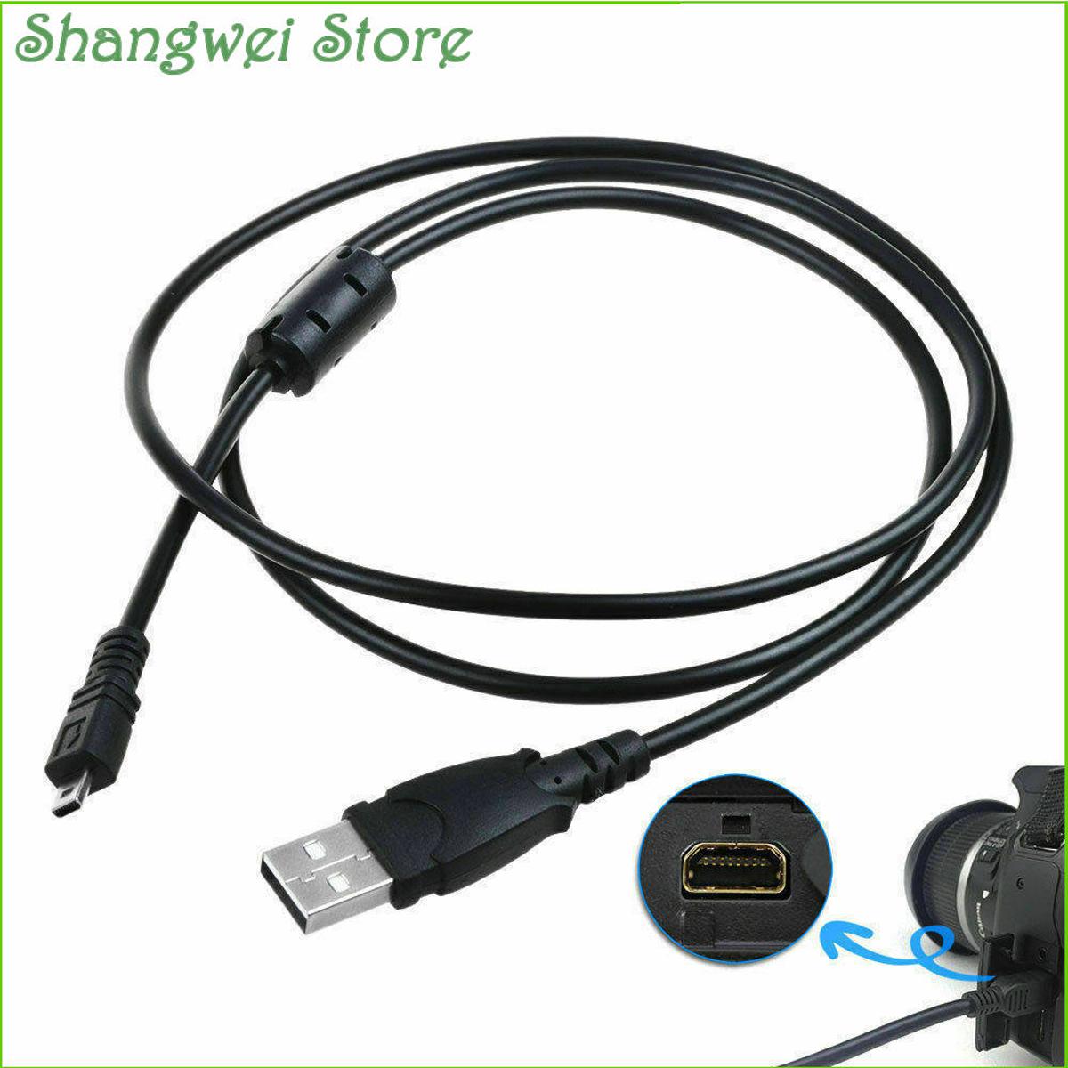 USB Charger PC Data SYNC Cable Charging Cord For Sanyo Xacti VPC-T1495 ex Camera