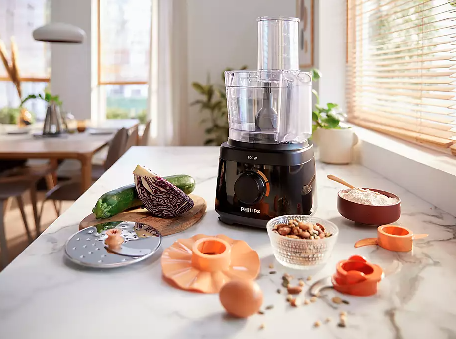 Philips HR7320/11 Daily Collection Compact Food Processor | 700 Watt