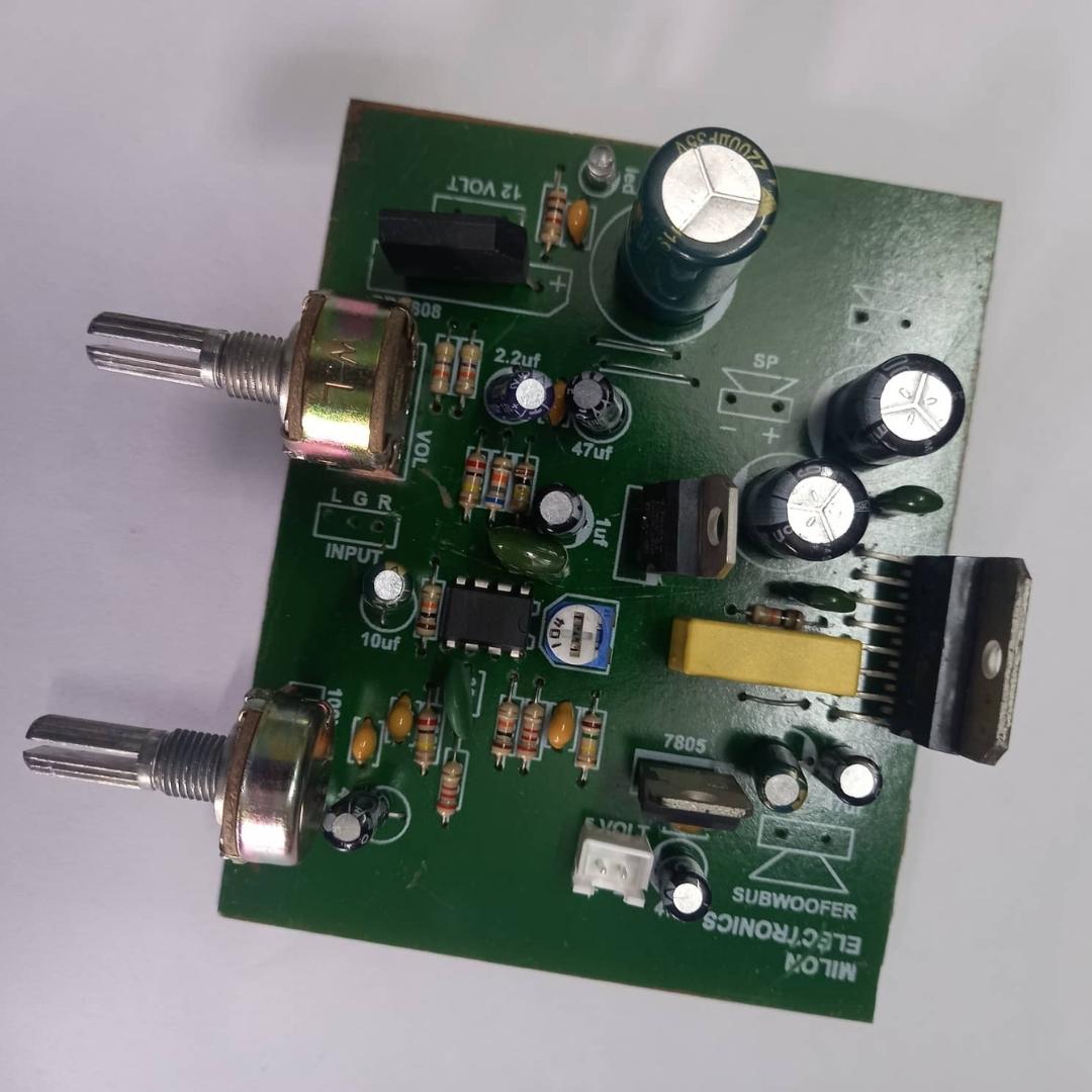 BANGLADESHI TDA7377 TDA 7377 Speaker Amplifier Board 2 Volume 10W Dual Channel Music Audio Stereo Module DC12V DIY For Speaker High Power Home. 