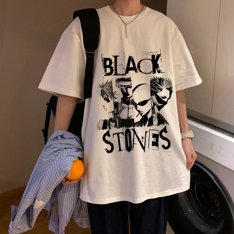 nana osaki tshirt male white t shirt casual harajuku streetwear japanese clothes tshirt harajuku kawaii. 