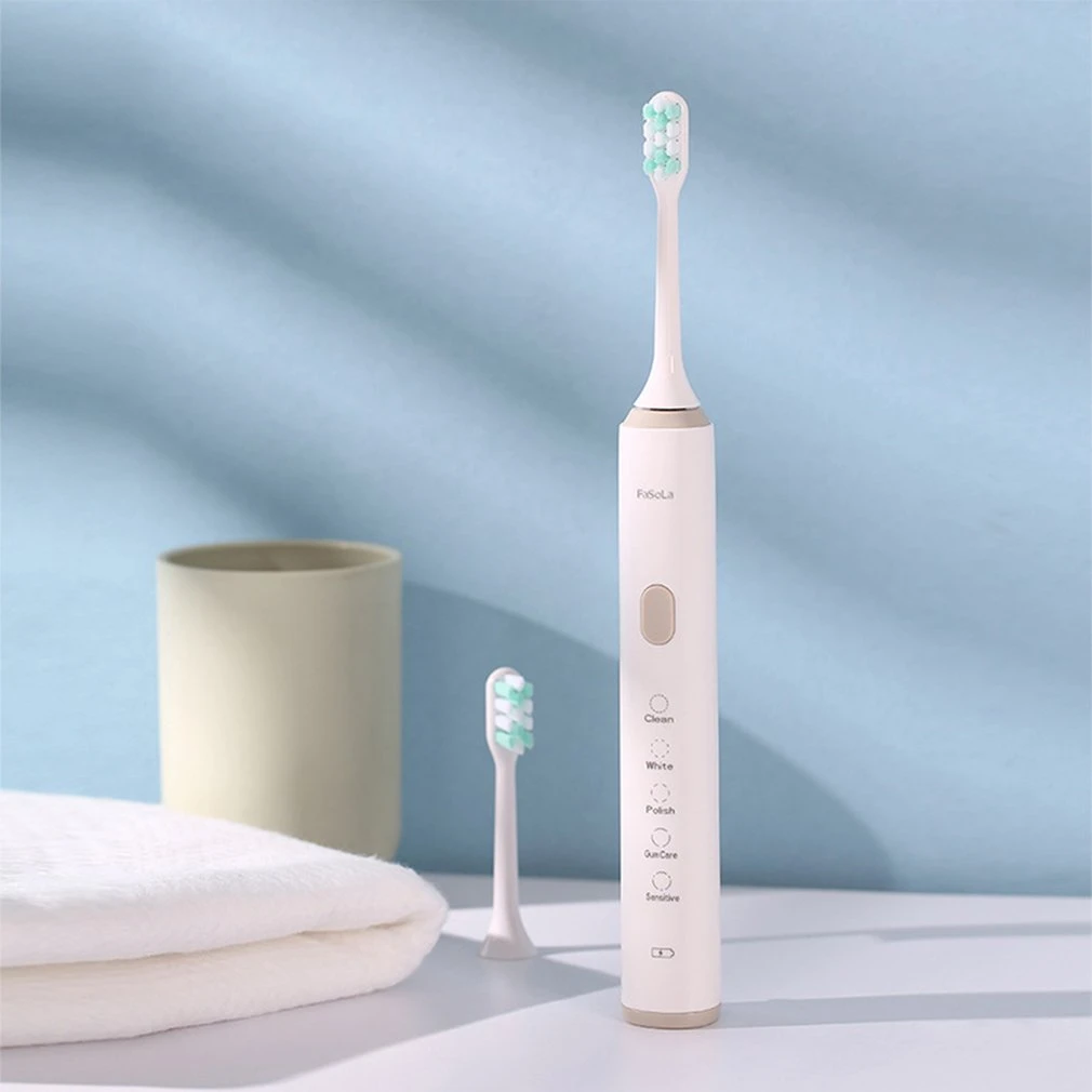 Remax GH-07 IPX7 500mAh Multifunction Magnetic levitation power motor, rechargeable nano sonic electric whitening toothbrush. 