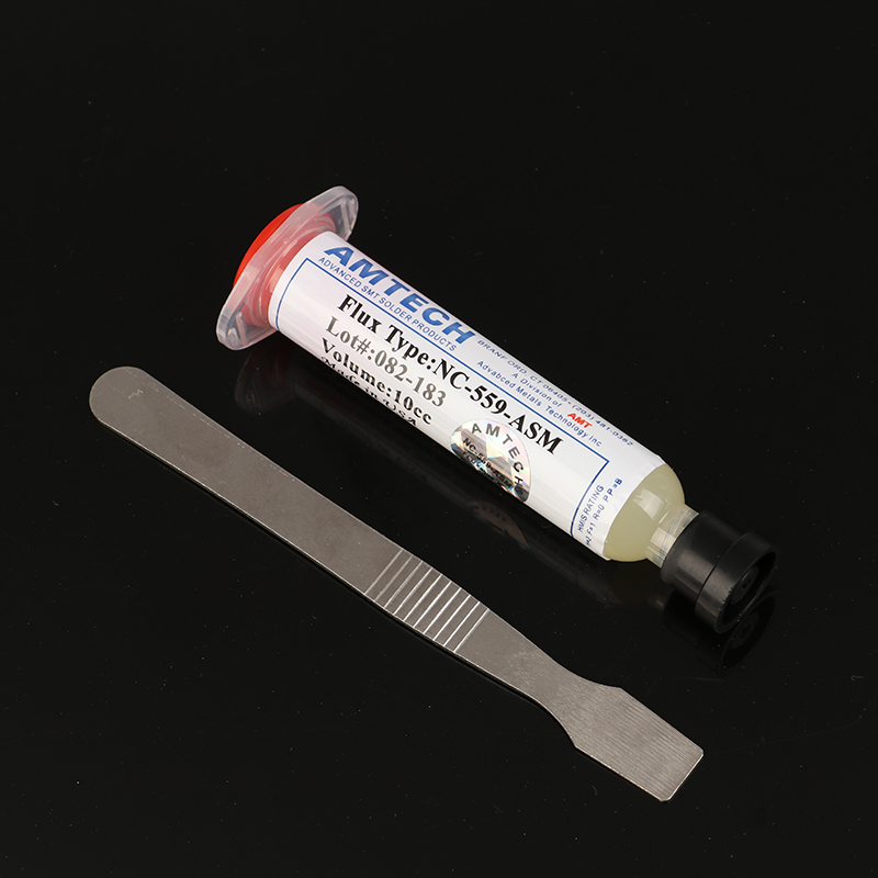 1 Set Solder Flux 10cc Flux NC-559-ASM-UV Solder Paste For Phone LED BGA SMD PGA PCB Repair + Needles Rework Tools Tetuo. 