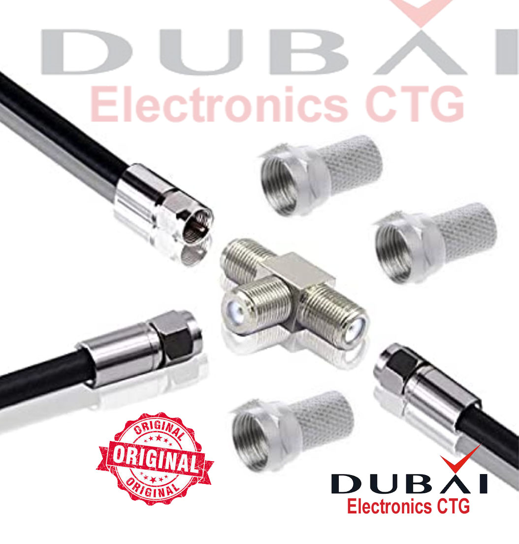 2 Way F -Type SPLETER COMBERS for the Dish Line. Two lines from 1 line