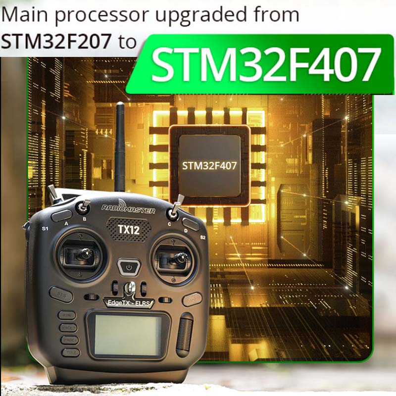 RadioMaster TX12 MKII Mark 2 MK2 Radio CC2500/ELRS EdgeTX OpenTX 16CH Multi-Module Compatible Radio Control Transmitter Original. 