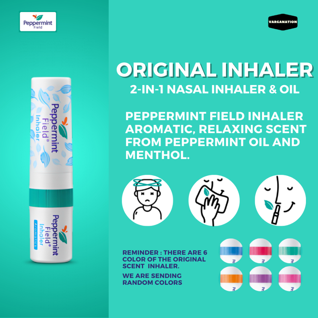Peppermint Field Inhaler Mint - 2cc. 