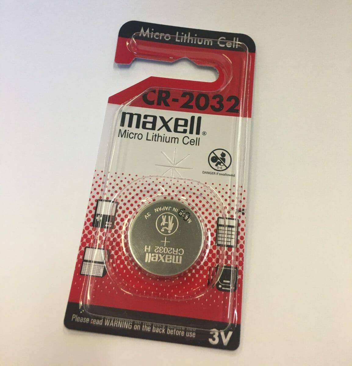 CR2023 Micro Lithium Cell Battery – 3V Coin Type (1  Pcs). 