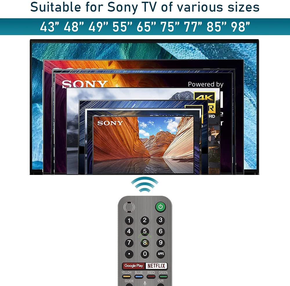 Sony Smart Tv Bluetooth Remote And Remote Sony Voice Remote Controller Rmf-Tx600U Mike Sony Android 4K Ultra Hd Led Internet Kd Xbr Series Uhd Led. 