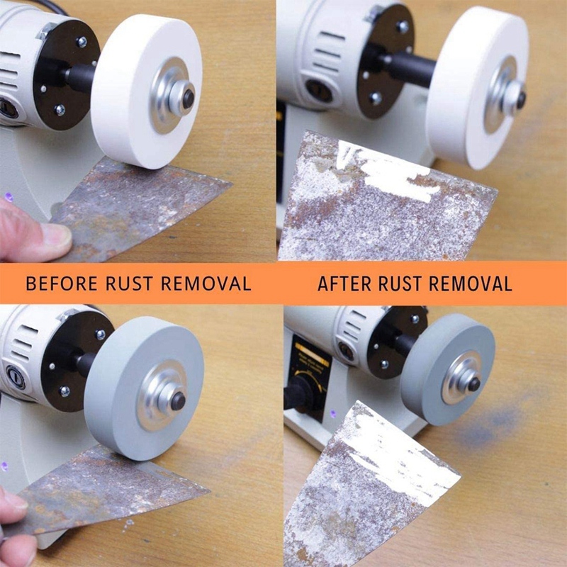 Buffing Polishing Wheel Kit 3 Inch,for Bench Buffer/Bench Grinder,Buffing Wheel Hole 3/8 Inch,Drill Arbor Adapter Kit. 