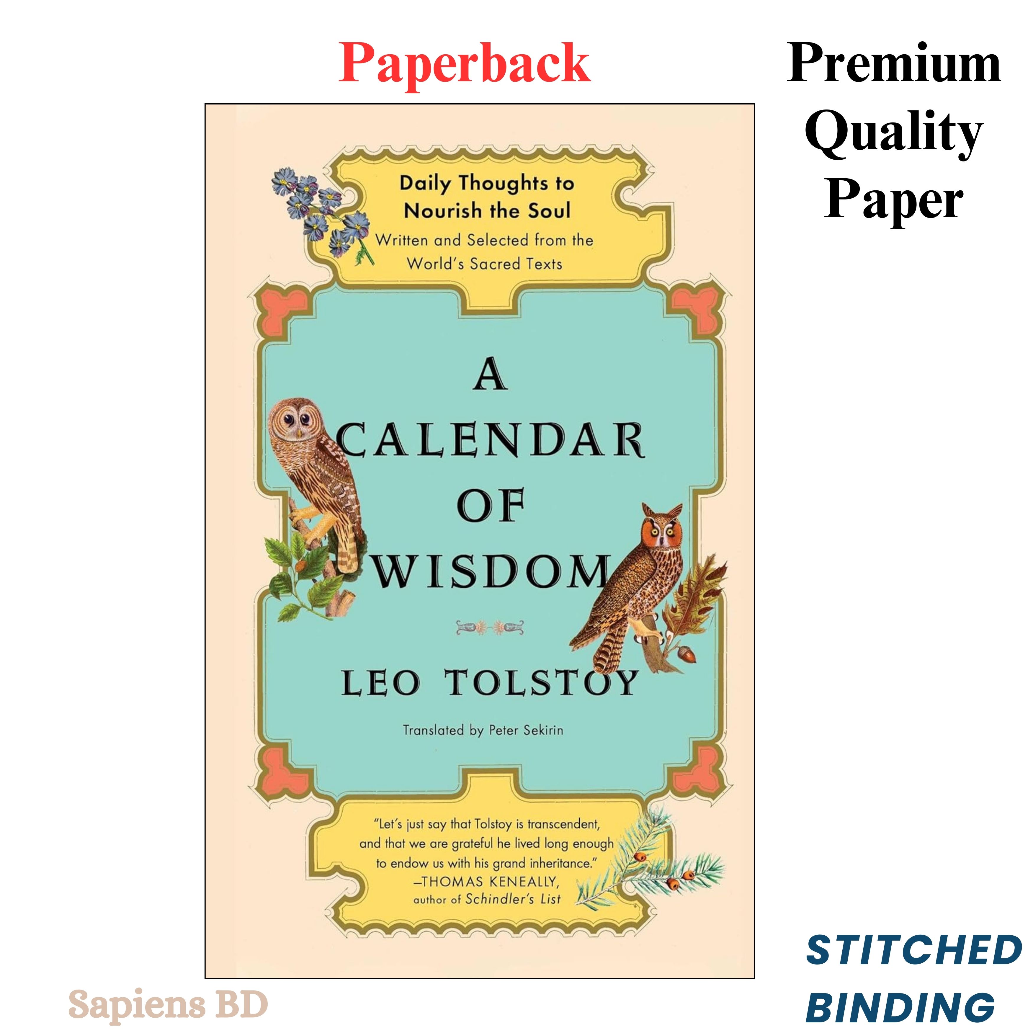 A Calendar of Wisdom by Leo Tolstoy (Paperback)