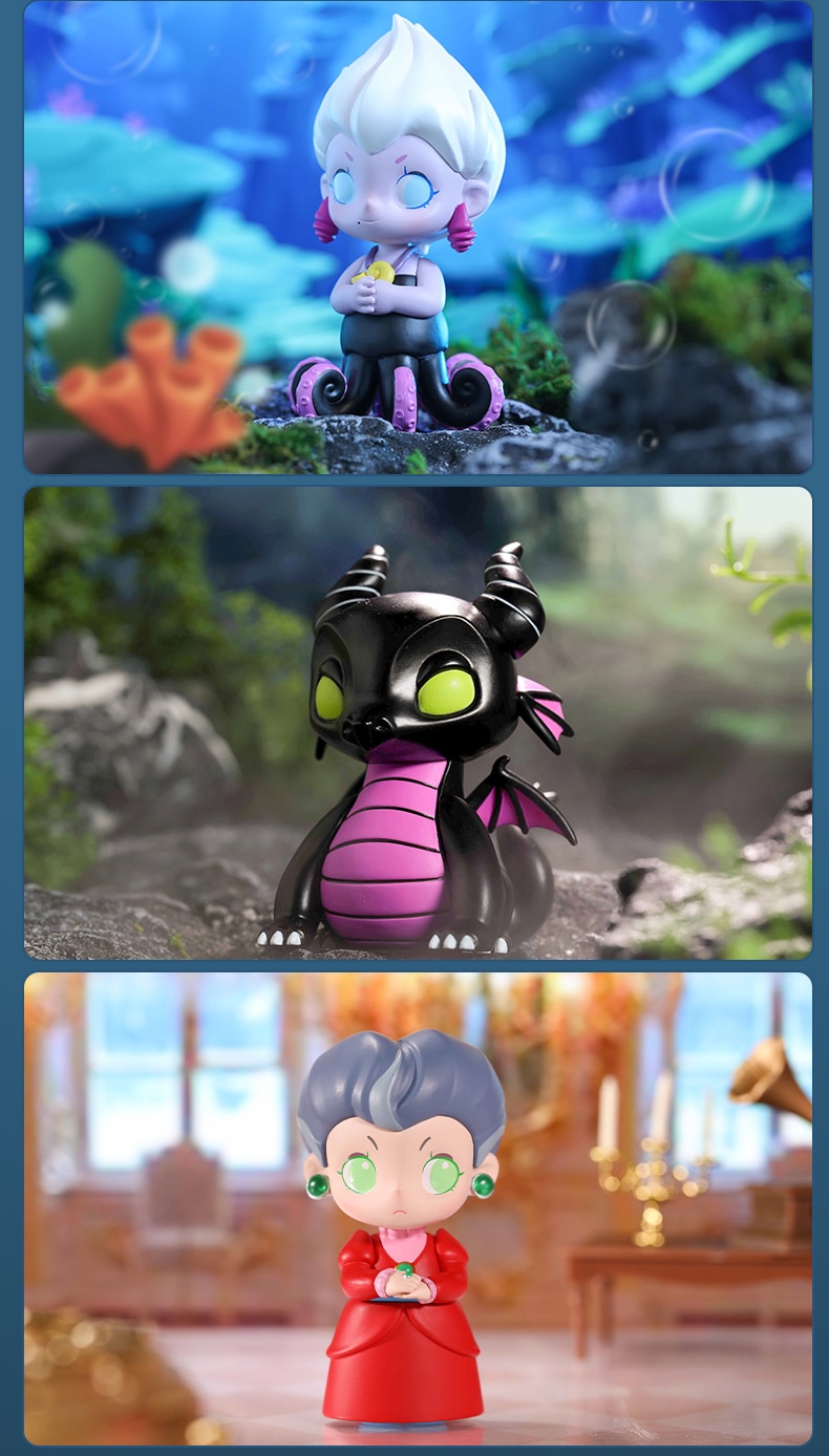 Pop Mart Disney Villains Figures Disney Villains Series Blind Box