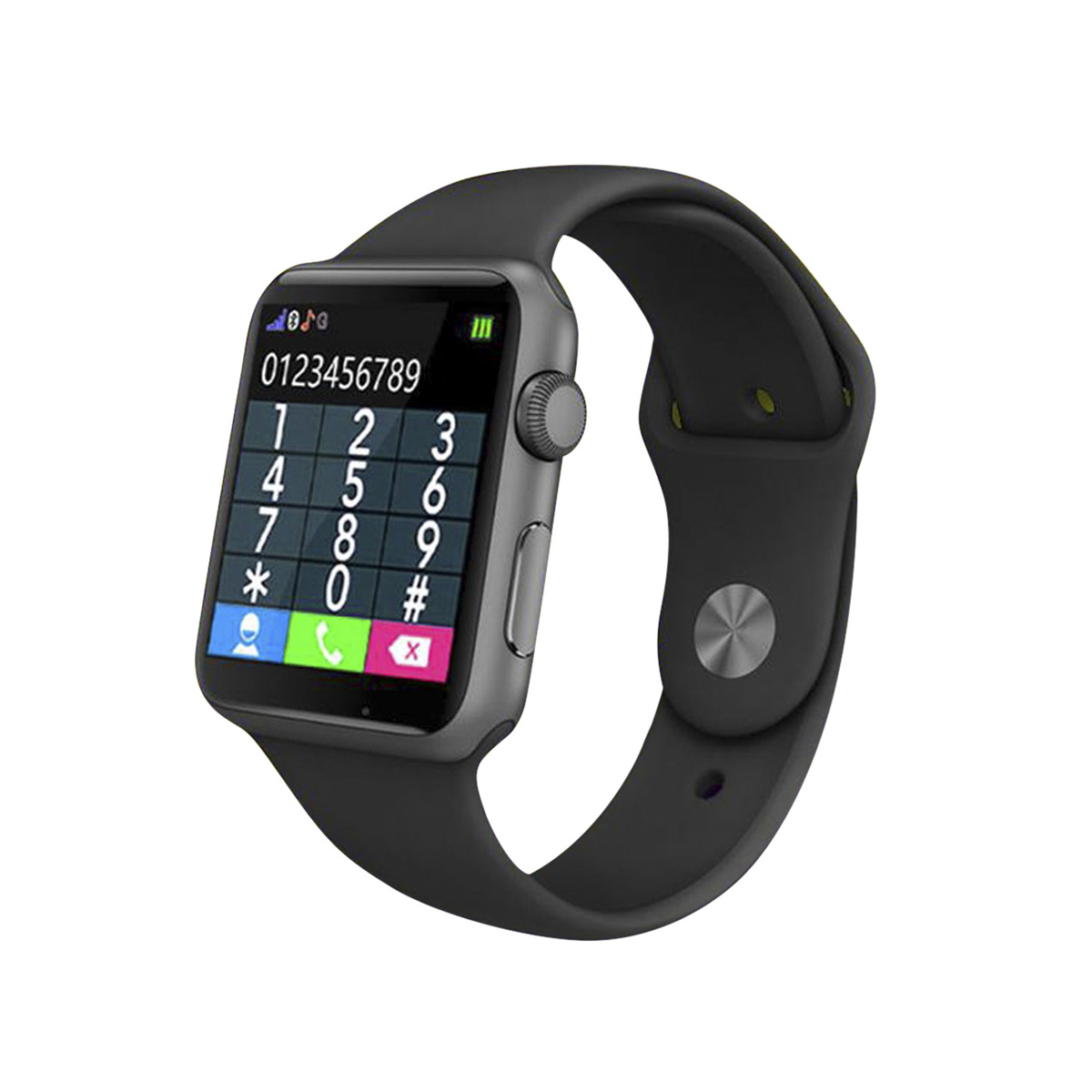 High-Performance - A1 Bluetooth phone smart watch - Black - Highly Durable - Upscaled Reliablity - Sleek Usage