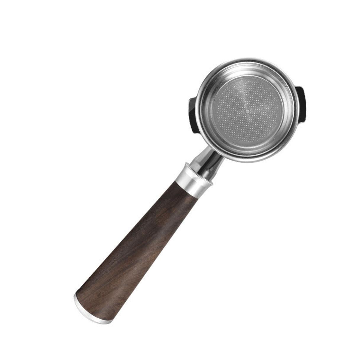 GAGGIA Bottomless  Portafilter Coffee Espresso Handle 58MM Wood Coffee Machine Bottomless Filter Portafilter