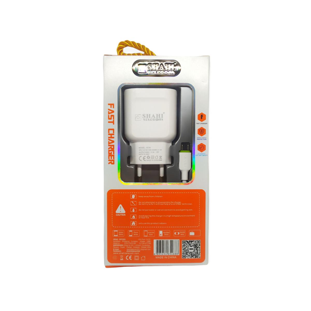 SHAHI 2.3A Android Charger (Fast Charging) TYPC