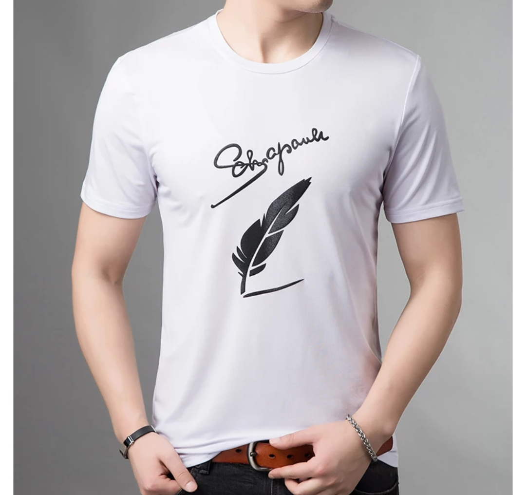 T-Shirts Summer  Print T Shirt Men. 