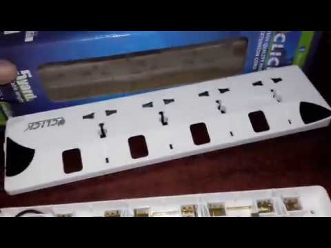 Click Multi-Plug, 4 Port , 2 Pin Plug(Brand Product). 
