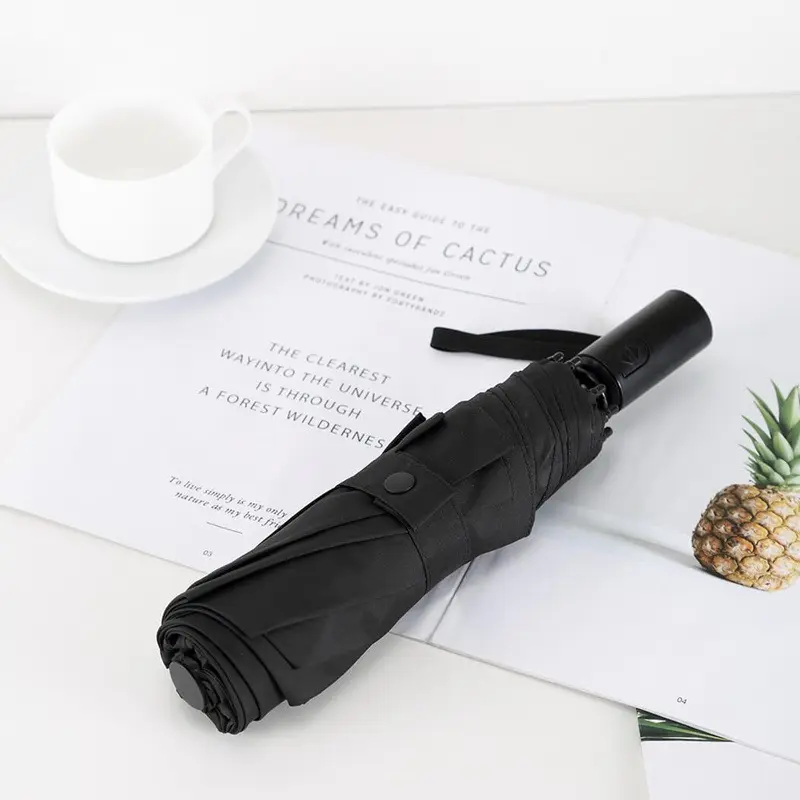 Xiaomi Pinlo Automatic Folding Umbrella - Black. 