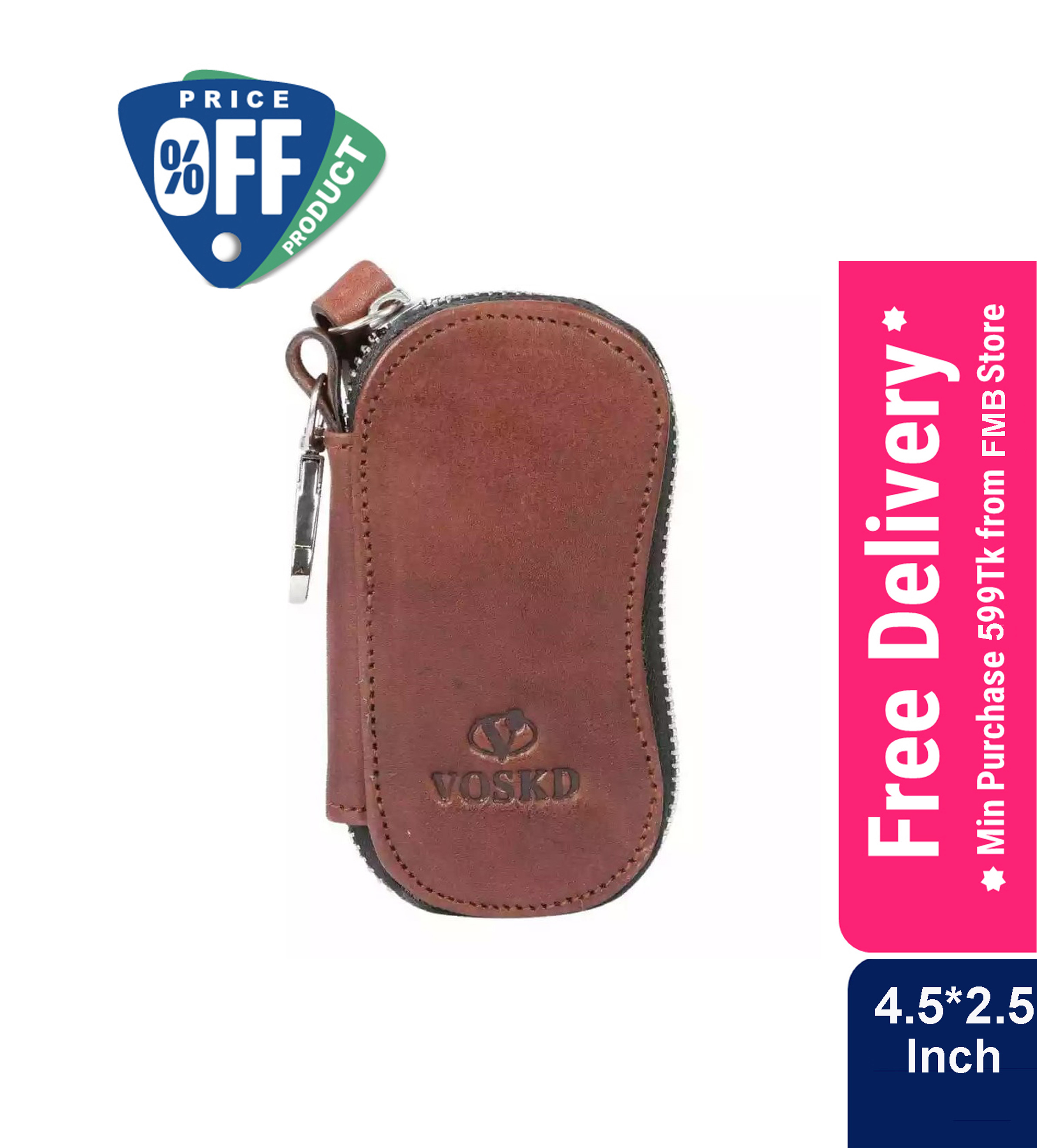 Keep Your Keys in Style with a Leather Key Ring Folder Wallet - Money Bag Type Key Holder/Box - Black -  A Unique Choice For Key Organization. 