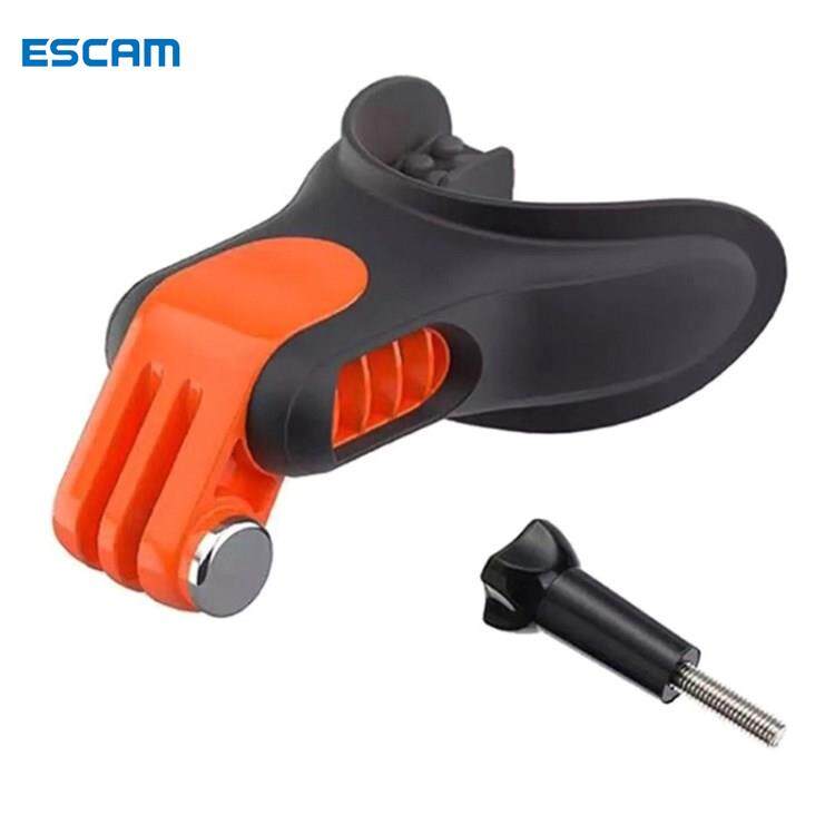 ESCAM X-311 Gopro Mouth Surfboard Mount  for GoPro DJI Osmo Action Sport Camera Surfing Mouth Bite Connector Surf Teeth Brace Holder Mount with Float Block