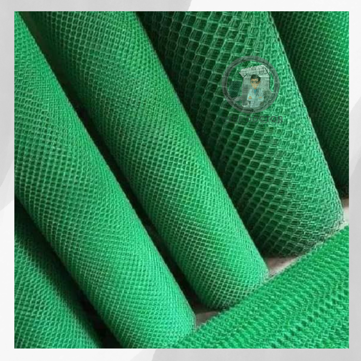 Gi PVC Net Barricade Netting 1''inch Gap (3Feet By 5feet) Garden Fence, Barricade Net, Tree Guard Net, Anti Bird Net - Gardening Tools. 