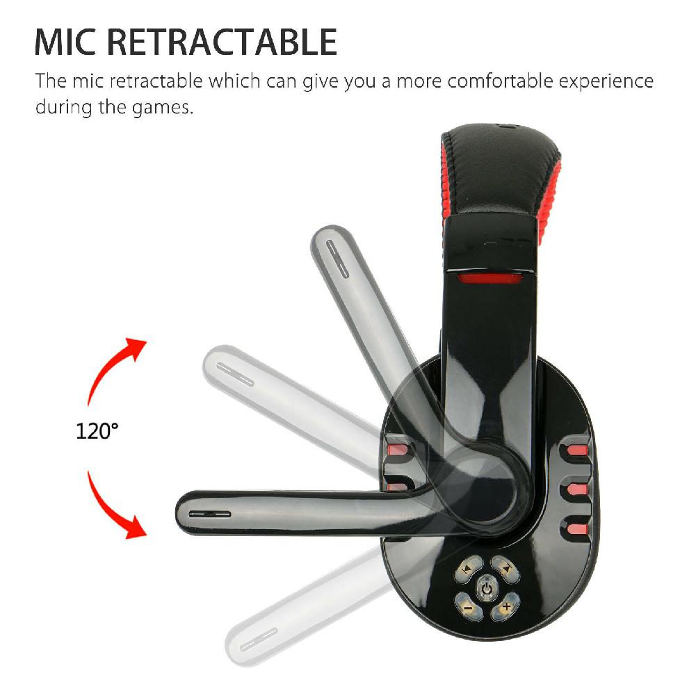 V8 1 Headphones V5.0 Bluetooth Gaming Headset OVLENG Wireless Stereo Earphone With Microphone for PC Phone Lap ComputerBlue. 