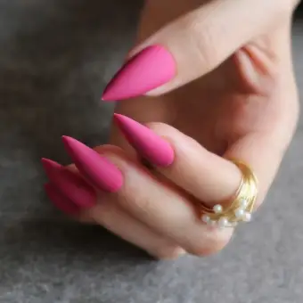 Matte Mint Green Stiletto Long Salon Art Diy False Nails Blue Red Black Ins Colors Long Salon Coffin Fake Nails 24pcs Buy Online At Best Prices In Bangladesh Daraz Com