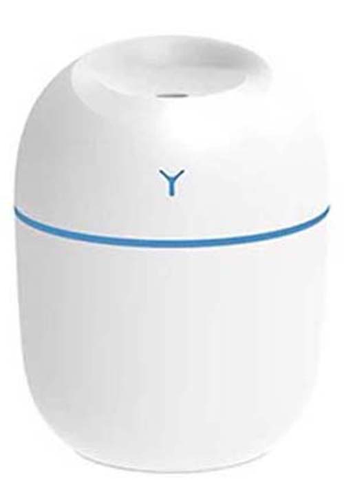 Humidifier Aroma Oil Diffuser Ultrasonic Mini USB Cool Mist Humidifier with Colorful Night Light for Home Car 220ml. 