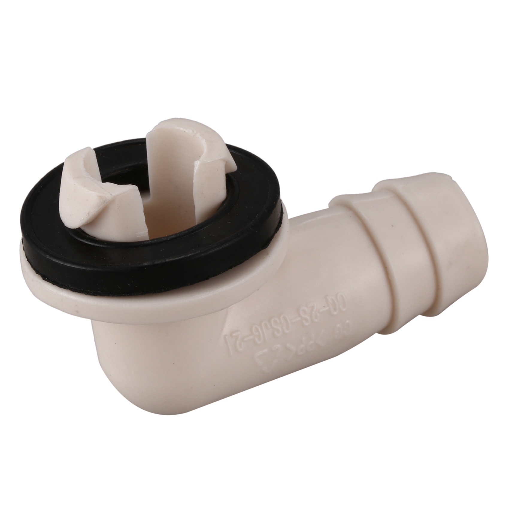 2X Air Conditioner Ac Drain Hose Connector Elbow Fitting for Mini-Split Units and Window Ac Unit 3/5 Inch(15Mm). 