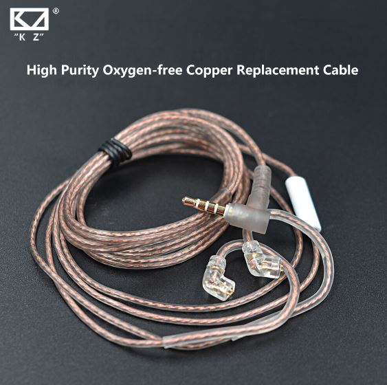 KZ Wired Earphone Cable for KZ ZSX, ZSN 