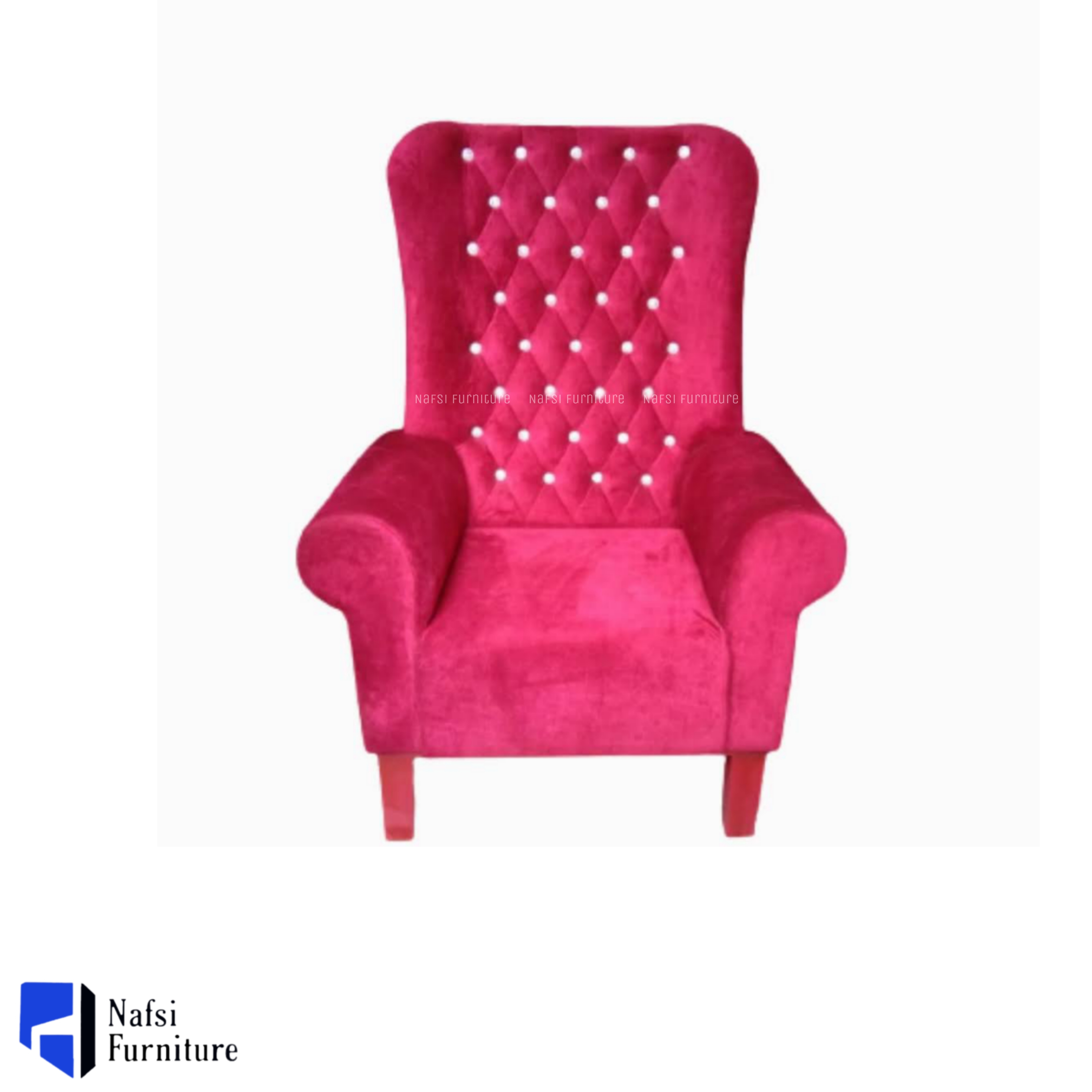 King Single Sofa Red. 
