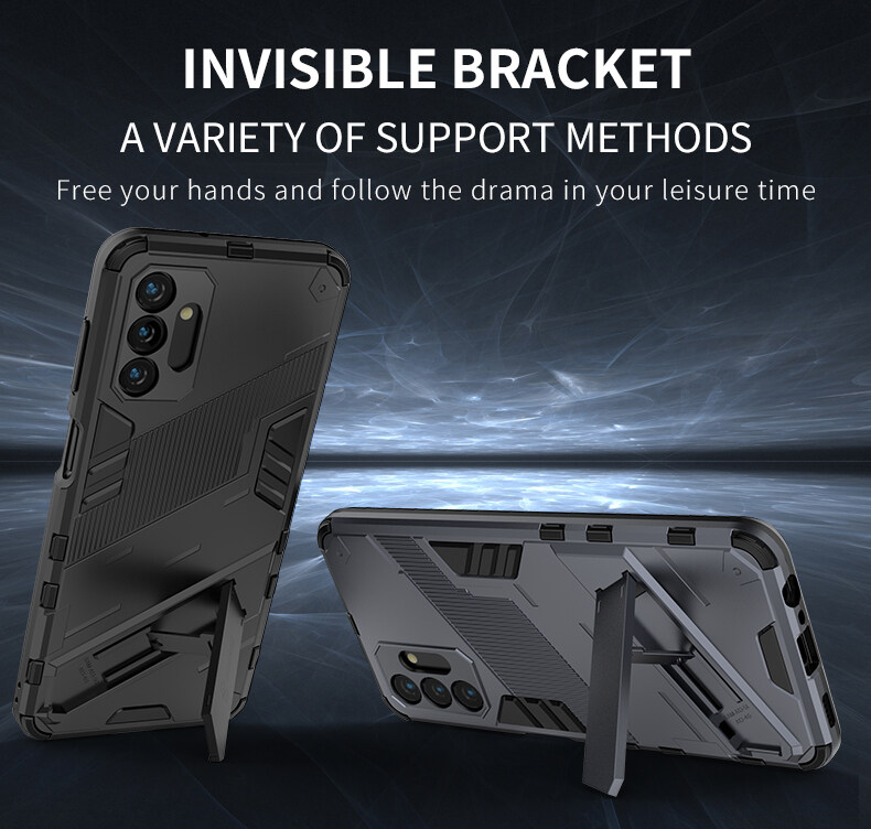 For Samsung Galaxy A33 5G Case Camera Protection Back Cover Bumper with Kickstand Phone Stand Hardcase. 