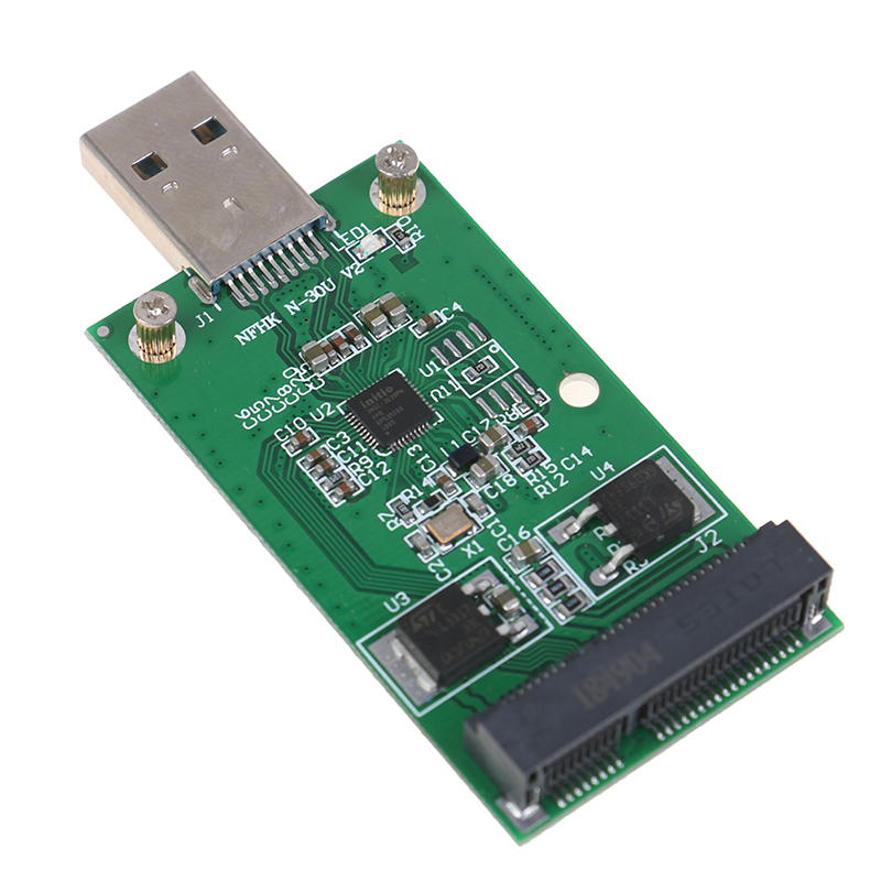 Mini USB 3.0 to PCIE mSATA External SSD PCBA Conveter Adapter Card mSATA SSD to USB 3.0 Adapter MSATA TO USB 3.0 PC Accessories. 