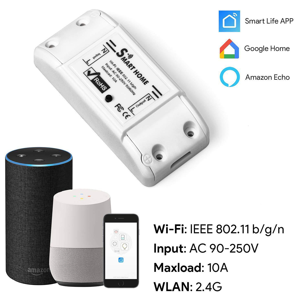Smart WiFi Wireless Switch For Cell Phone APP Remote Control Timing Control hot sell. 