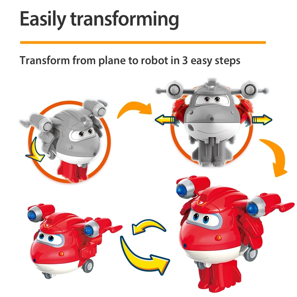 36 Types Super Wings 2 Scale Mini Transforming Anime Deformation Plane Robot Action Figures Transformation Toys For Kids Gifts Moonlight Shines. 