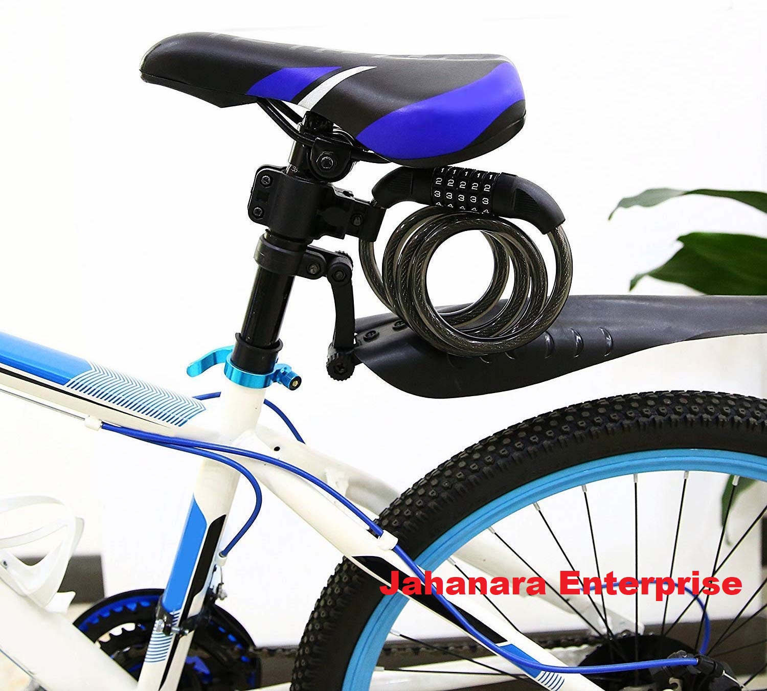 Five-Digit Resettable Cycle Locks Steel Strong Bike Lock Bicycle/Luggage/Helmet Lock for Bike/Cycle Lock for Bicycle/Cycle Locks for Bicycle with Password. 