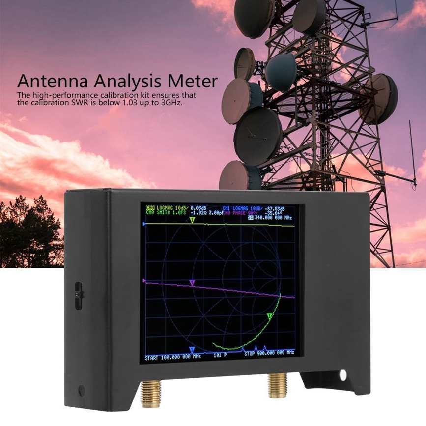 50KHz‑3GHZ Antenna Analyzer 2.8in Screen with Network Analysising Tool SAA2 NanoVNA V2. 