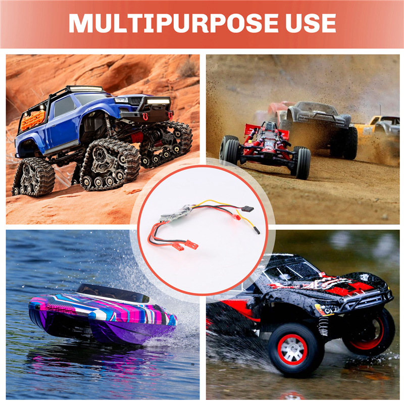 Dual Way Bidirectional Brushed Esc 2s-3s Lipo 5a Esc. 