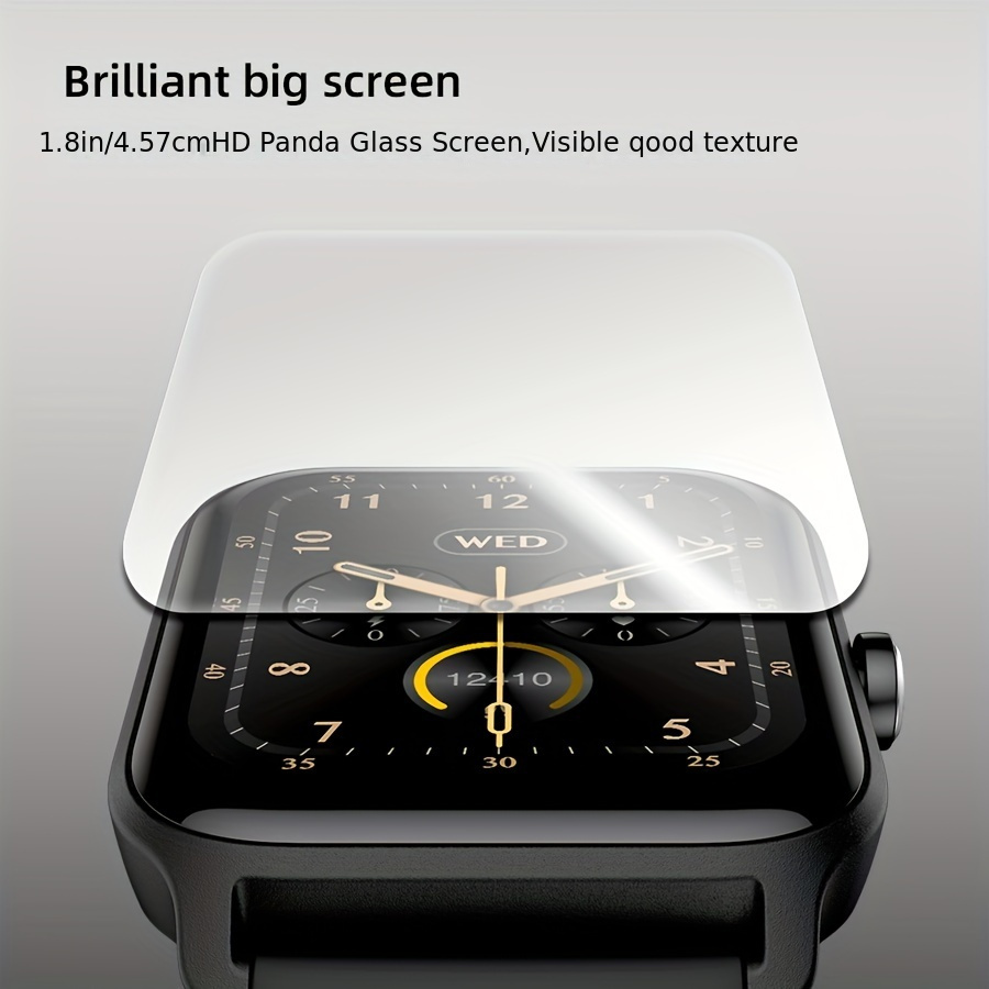 "IDW13 Smart Watch with Alexa - Waterproof Sports Tracker, 1.8"" Display, Health Monitoring, for iPhone & Android, Silicone Strap". 