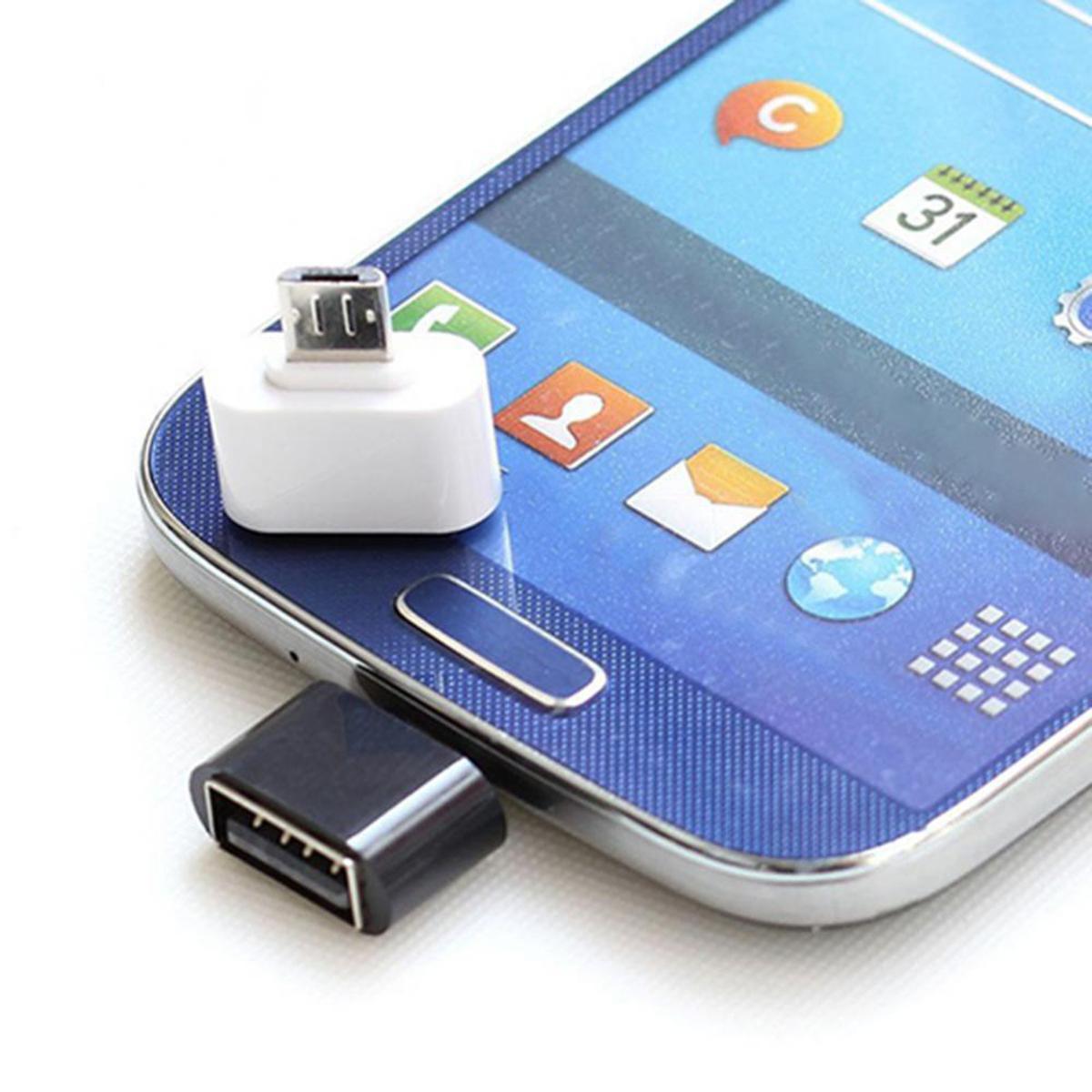2Pcs USB to Micro OTG Adapter for Samsung Galaxy S6 S7 Edge A6 A7 A10 J2 J4 J6 J8 J3 J5 J7 2017 Core Micro USB OTG Connector