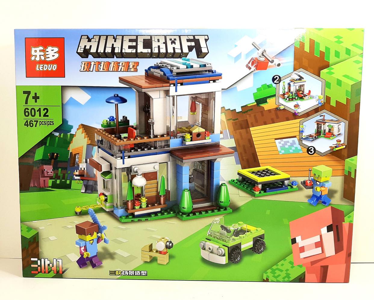 minecraft building blocks set