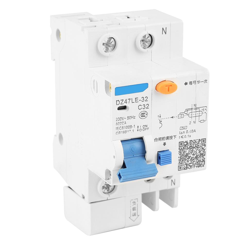 Dz47le 32 1p N C32 Rccb Residual Current Circuit Breaker 30ma 230v Buy Online At Best Prices In Bangladesh Daraz Com Bd