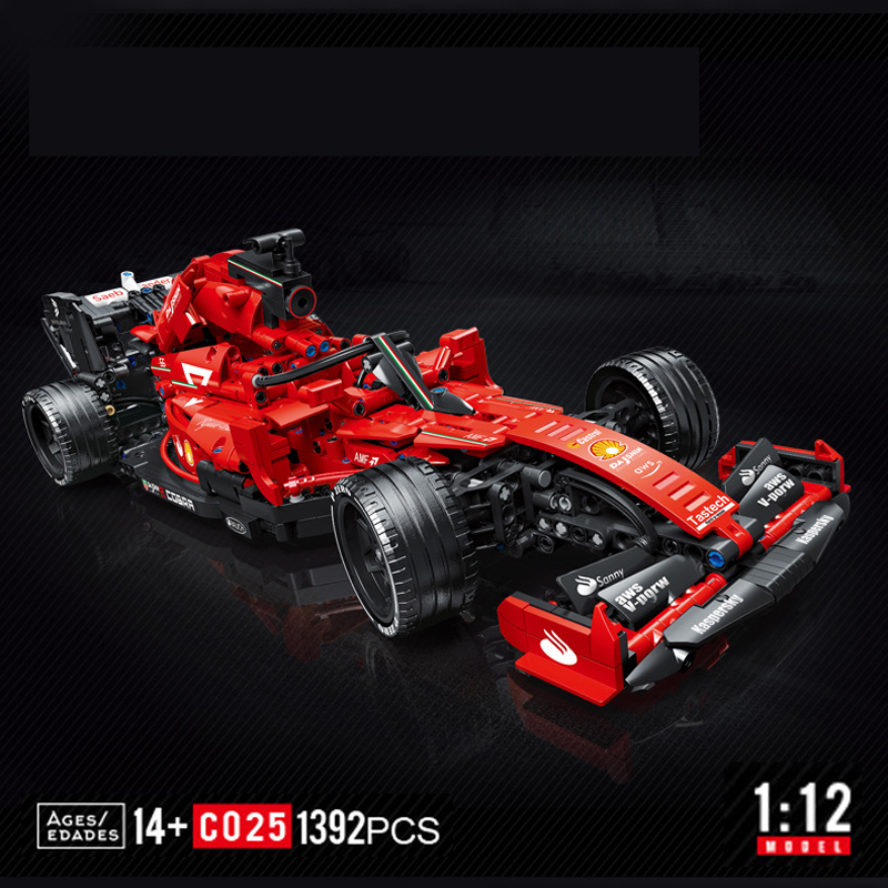 High-tech Building Blocks F1 Formula 1 Remote Control Super Speed Racing Cars Moc Bricks RC Technical Model Toys Creative Expert. 