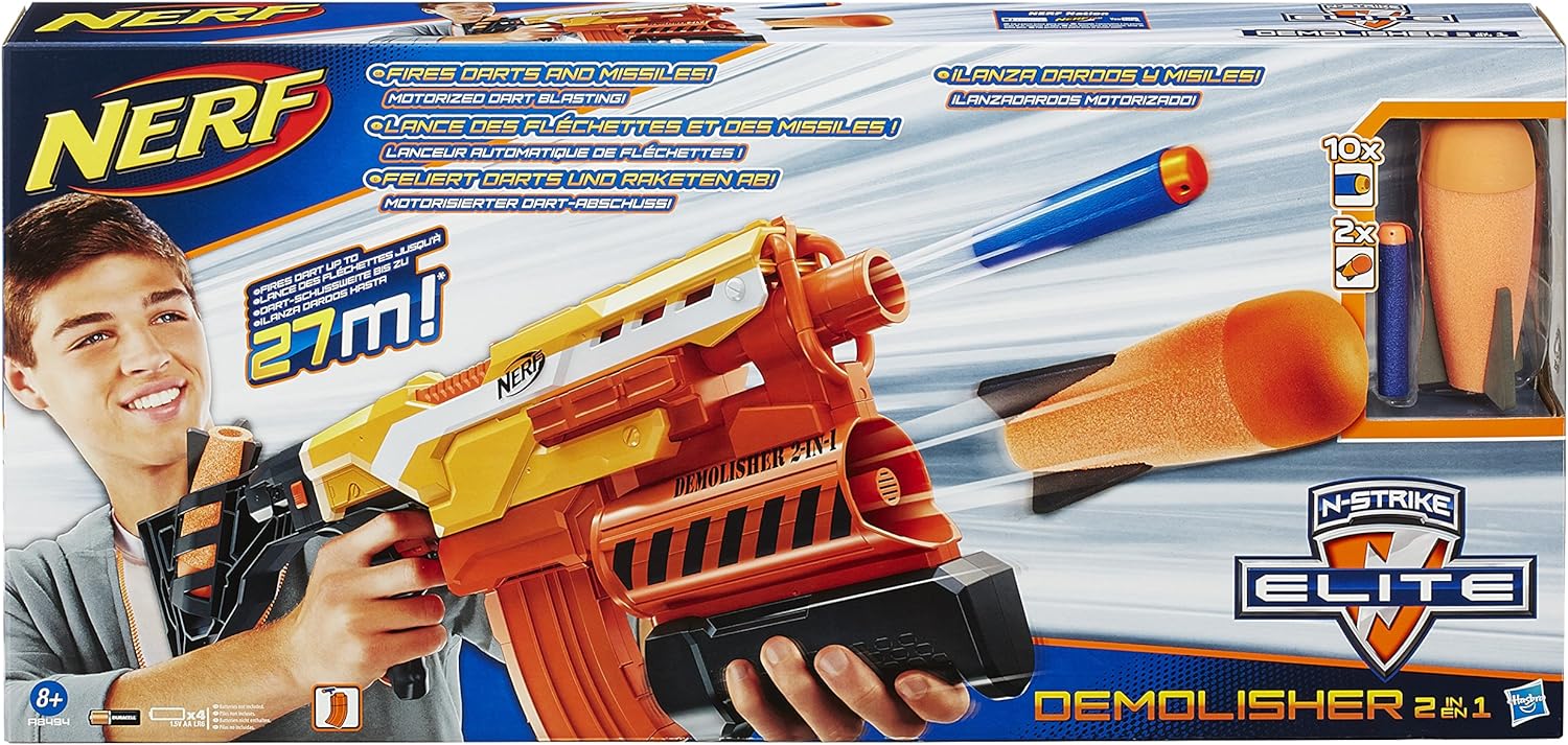 Nerf Elite 2-In-1 Demolisher. 