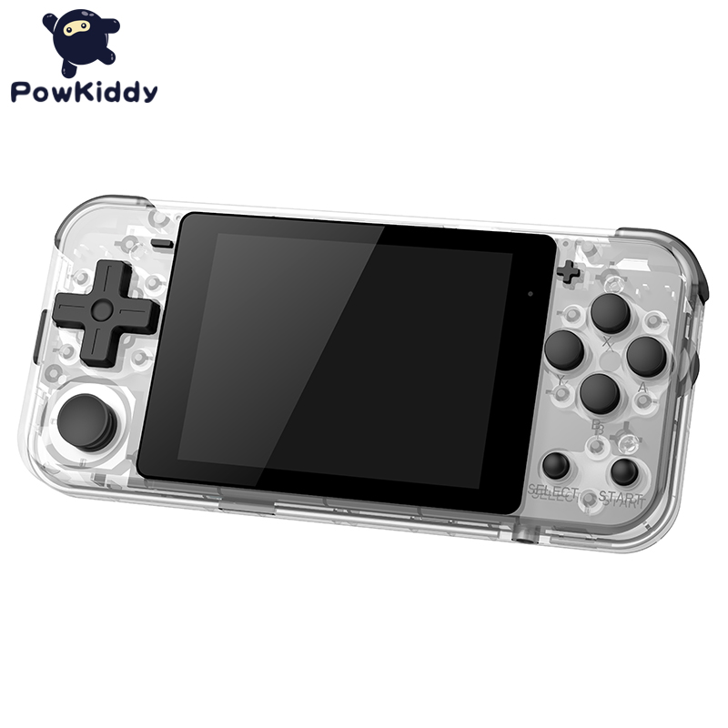 POWKIDDY Q90 Open Source Handheld Retro Game Console 3 HD IPS Screen 16 64GB 15000 Games PS1 Game Children's Gifts. 