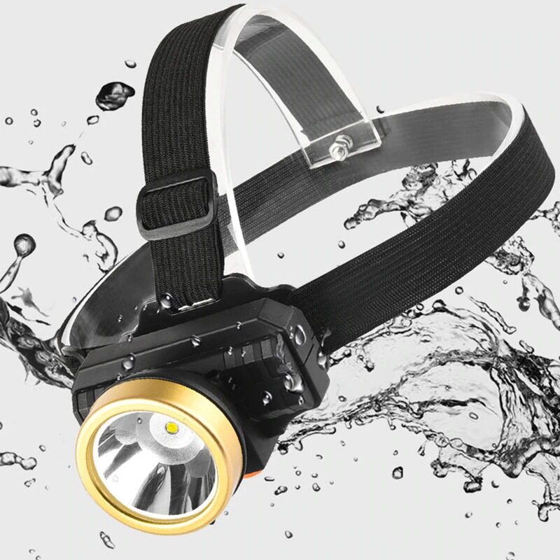 PLSUPREME/YAGE High Power 3W LED Headlamp Rechargeable Head Light Waterproof Head Torch Built-in 1200mAh Battery. 