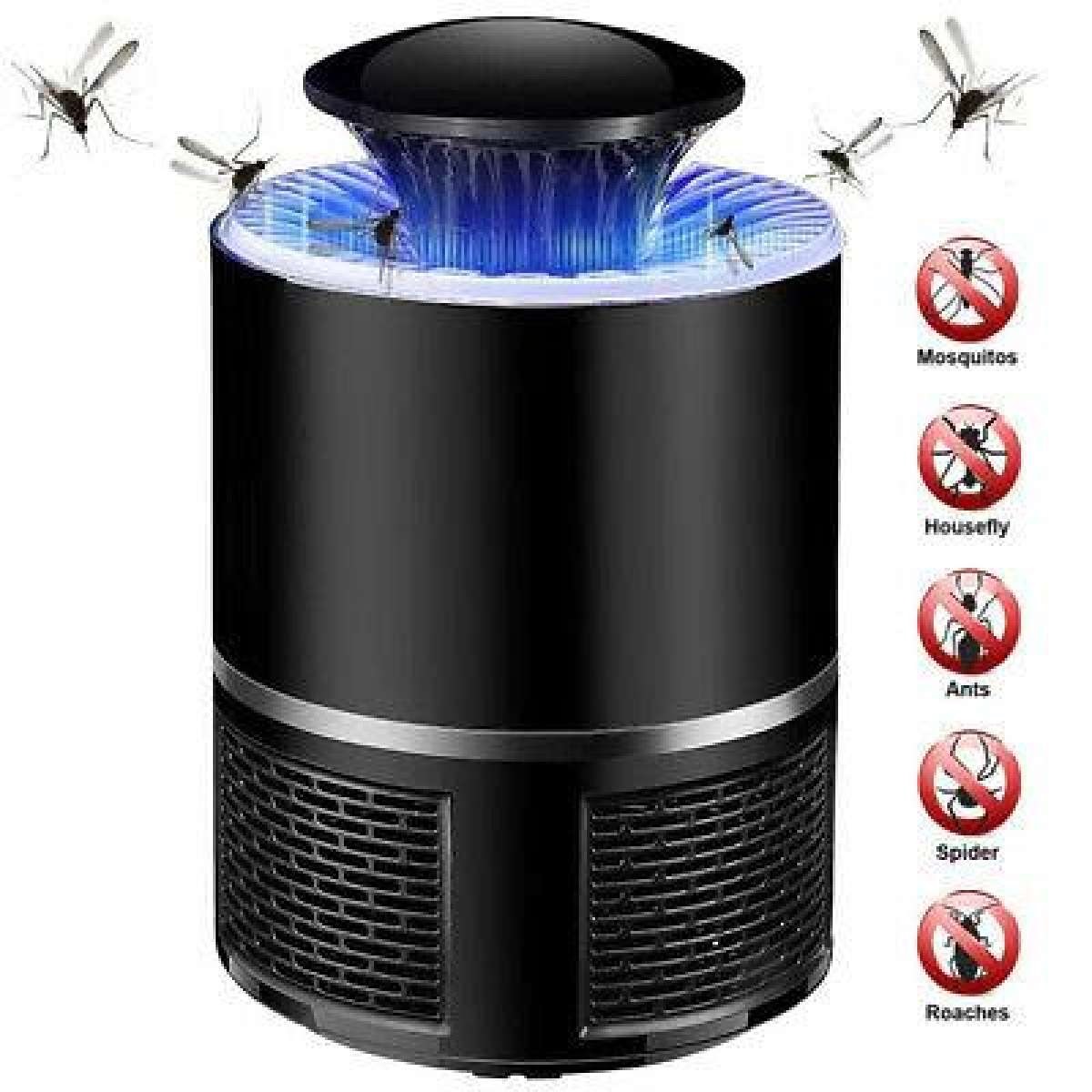 NOVA Mosquito Killing Lamp Mosquito Killer Trap Moth Fly Wasp LED Night Light Lamp Bug Insect Lights Killing Pest Zapper Repelled Black: NOVA. 