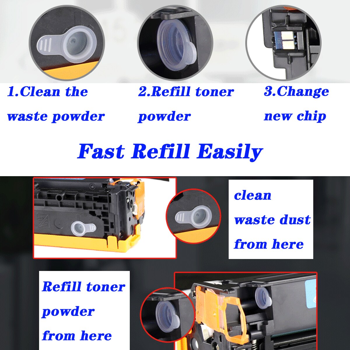 45G Toner Powder FOR HP Color LaserJet Pro MFP M-155 M-155A M-155NW M-182 M-182n M-182NW M-182N M-183 M-183FW M-183NW M 155 155A. 