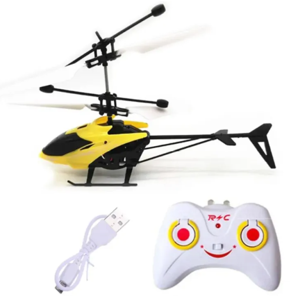 Two-Channel Suspension RC Helicopter Toy Remote Control Aircraft Charging Mini Aircraft Toy Gift For Children. 