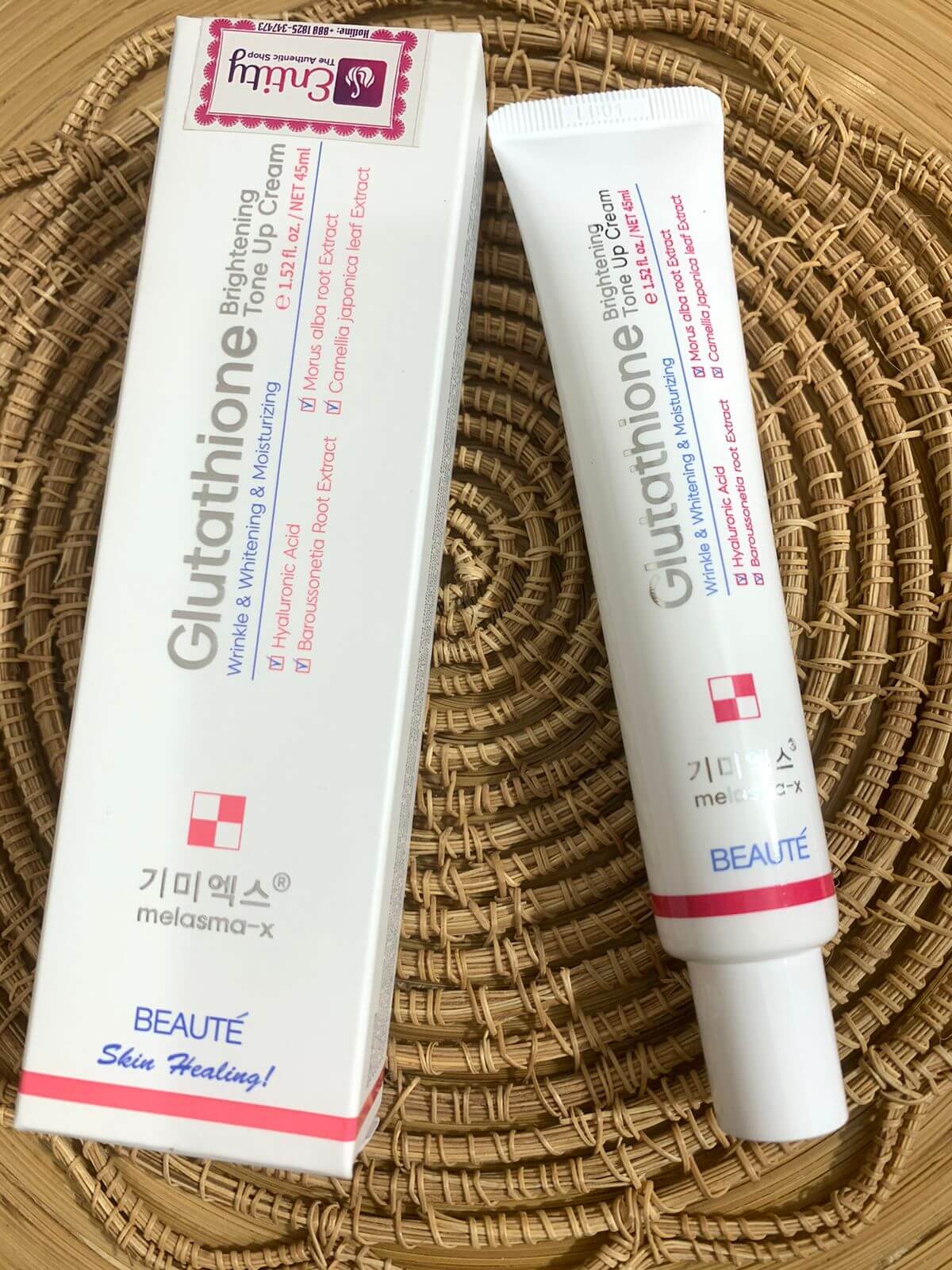 Beaute Melasma-x Glutathione Brightening Tone-up Cream – 45ml